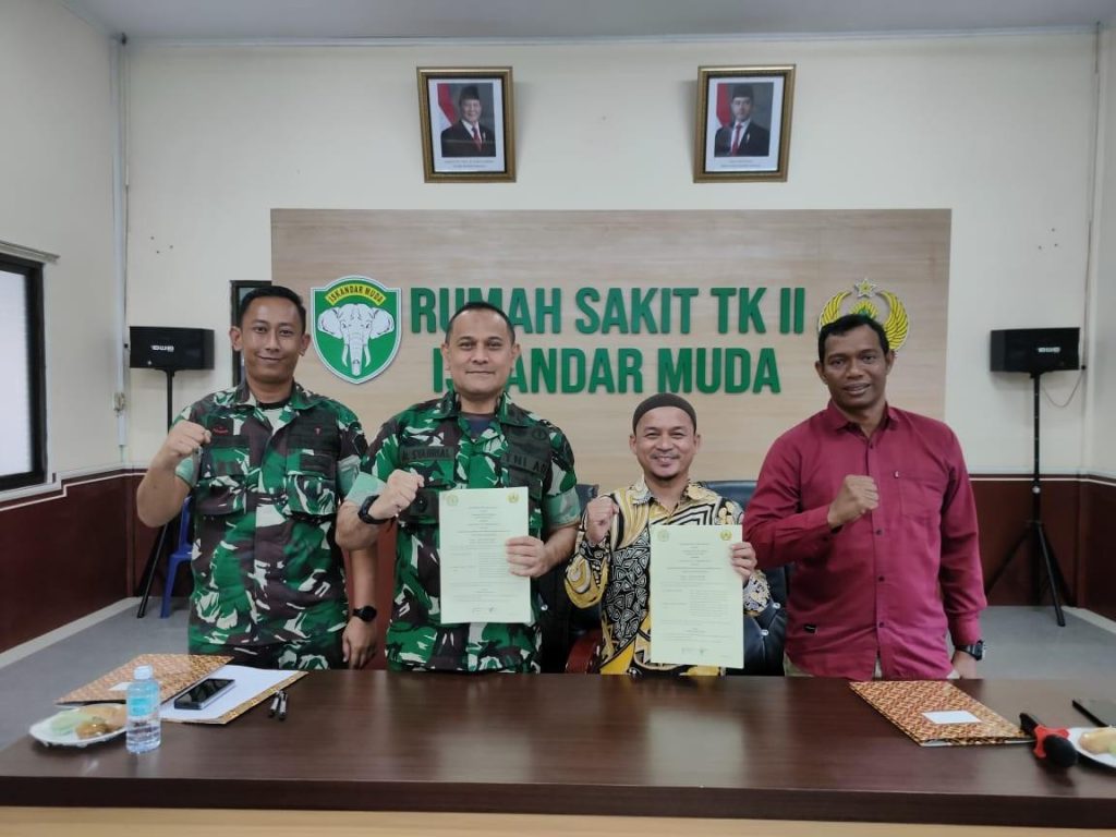 STIKes Assyifa Aceh Teken IA dengan RS Tk. II Iskandar Muda