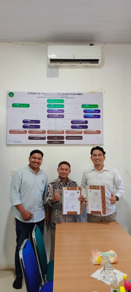 STIKes Assyifa Aceh Teken Implementation Agreement dengan Prodi Kimia FST UIN Ar-Raniry