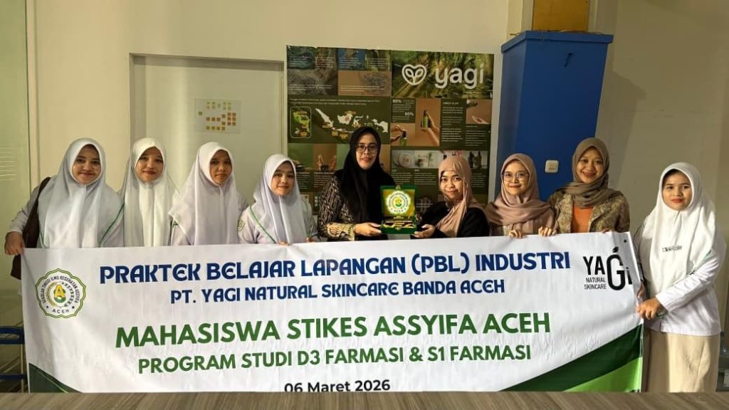 Mahasiswa STIKes Assyifa Aceh Laksanakan PBL Industri di PT Yagi Natural Skincare Banda Aceh